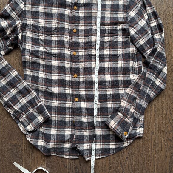 J.Crew Men's Flannel Button Down Shirt - Medium - 100% Cotton - Picture 2 of 6